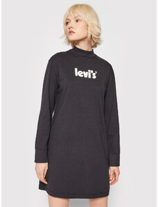 Levi's Sukienka codzienna A1773-0001 Czarny Regular Fit