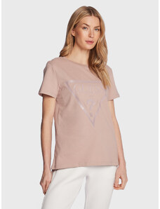 Guess T-Shirt Adele V2YI07 K8HM0 Różowy Regular Fit