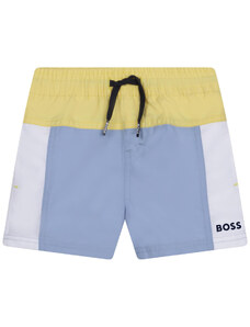 Boss Szorty kąpielowe J04474 M Niebieski Regular Fit