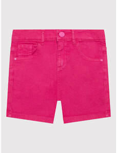Guess Szorty jeansowe J2RD12 WE5X0 Różowy Regular Fit