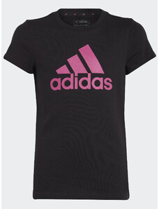 adidas T-Shirt Essentials Big Logo Cotton T-Shirt IC6122 Czarny Slim Fit