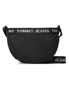 Tommy Jeans Torebka Tjw Essential Moon Bag AW0AW15146 Czarny