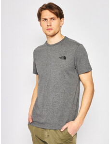 The North Face T-Shirt Simple Dome Tee NF0A2TX5 Szary Regular Fit