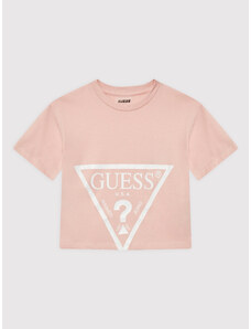 Guess T-Shirt J2YI38 K8HM0 Różowy Regular Fit