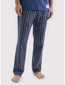 Seidensticker Spodnie piżamowe 12.120080 Granatowy Regular Fit
