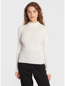 Brave Soul Sweter 248RIGBYJ Biały Slim Fit