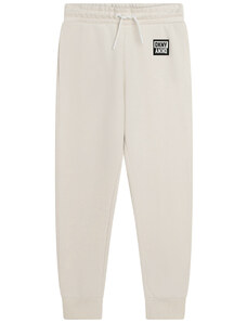DKNY Spodnie dresowe D34A85 S Biały Regular Fit