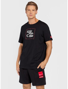 Puma T-Shirt COCA-COLA Graphic 536158 Czarny Regular Fit