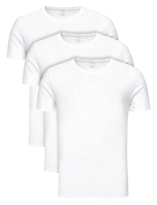 Calvin Klein Underwear Komplet 3 t-shirtów 000NB4011E Biały Classic Fit