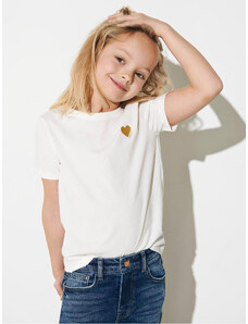 Kids ONLY T-Shirt Kita 15266481 Biały Regular Fit