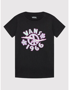 Vans T-Shirt Psyka Delia VN0A7RR8 Czarny Regular Fit