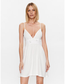 Roxy Sukienka letnia Bright Light ARJWD03501 Biały Regular Fit