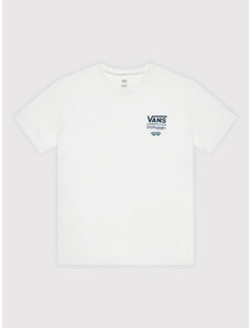 Vans T-Shirt SKATEISTAN VN0A5LHB Biały Regular Fit