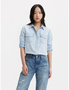 Levi's Koszula jeansowa Essential Western 16786-0024 Niebieski Regular Fit