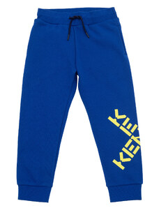 Kenzo Kids Spodnie dresowe K24276 Niebieski Regular Fit
