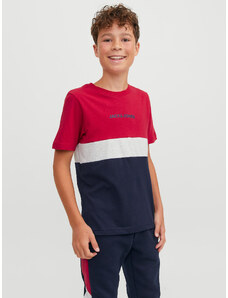 Jack&Jones Junior T-Shirt 12237430 Czerwony Regular Fit