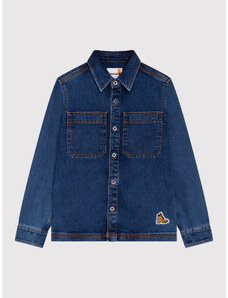 Timberland Koszula jeansowa T25T52 M Niebieski Regular Fit