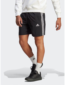 adidas Szorty sportowe AEROREADY Essentials Chelsea 3-Stripes Shorts IC1484 Czarny Regular Fit