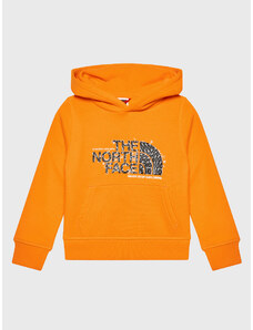 The North Face Bluza Drew Peak NF0A7X55 Pomarańczowy Regular Fit