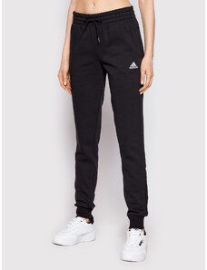 adidas Spodnie dresowe Essentials Fleece GM5547 Czarny Regular Fit