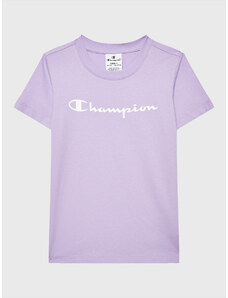 Champion T-Shirt 404541 Fioletowy Regular Fit