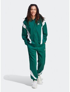 adidas Dres Sportswear Fleece IJ6068 Zielony Regular Fit