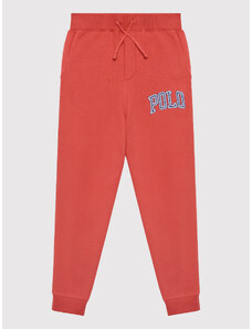 Polo Ralph Lauren Spodnie dresowe 323851015004 Czerwony Regular Fit