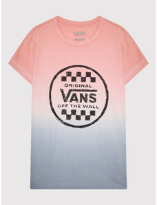 Vans T-Shirt Sunset Wash VN0A7RUJ Różowy Regular Fit