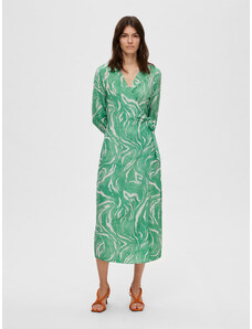 Selected Femme Sukienka 16089030 Zielony Regular Fit