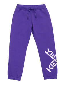 Kenzo Kids Spodnie dresowe K14217 Fioletowy Regular Fit