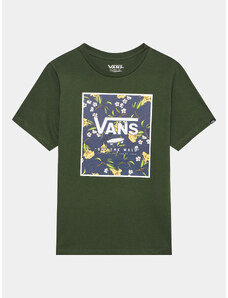 Vans T-Shirt By Print Box Boys VN0A318N Khaki Regular Fit
