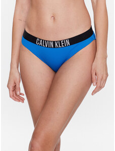 Calvin Klein Swimwear Dół od bikini KW0KW01983 Niebieski