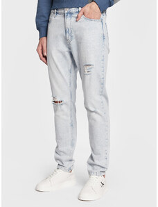 Calvin Klein Jeans Jeansy J30J322426 Błękitny Loose Fit