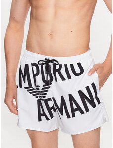 Emporio Armani Underwear Szorty kąpielowe 211740 3R424 93410 Biały Regular Fit