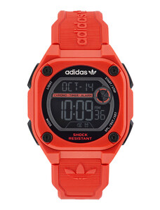 adidas Originals Zegarek City Tech Two Watch AOST23063 Czerwony