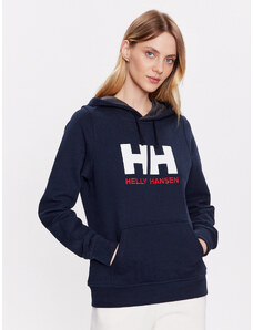 Helly Hansen Bluza Logo 33978 Granatowy Regular Fit
