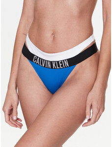 Calvin Klein Swimwear Dół od bikini KW0KW02020 Niebieski