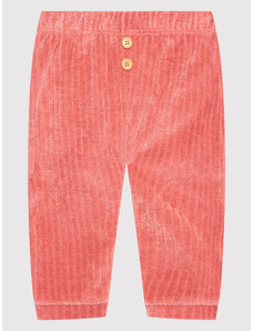 United Colors Of Benetton Spodnie materiałowe 3YFQMF271 Różowy Regular Fit