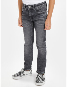 Calvin Klein Jeans Jeansy IB0IB01717 Szary Skinny Fit