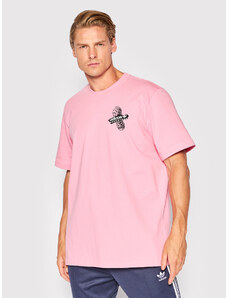 adidas T-Shirt Adventure Trail HK4994 Różowy Relaxed Fit