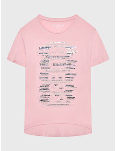 Guess T-Shirt J3RI15 KAPO0 Różowy Regular Fit