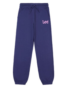 Lee Spodnie dresowe Wobbly Graphic LEG5097 Niebieski Regular Fit