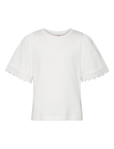 Vero Moda Girl T-Shirt 10279810 Biały Regular Fit