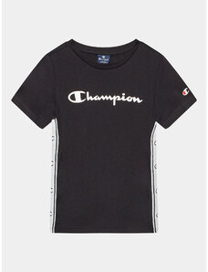 Champion T-Shirt 306329 Czarny Regular Fit
