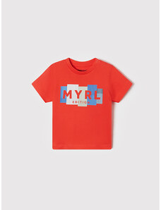 Mayoral T-Shirt 106 Czerwony Regular Fit
