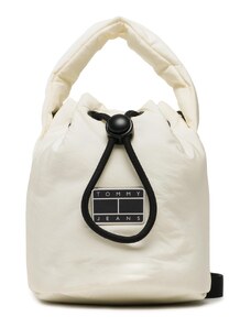 Tommy Jeans Torebka Tjw Hype Conscious Bucket Bag AW0AW14142 Beżowy