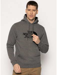 The North Face Bluza Drew Peak Pul Hoodie NF00AHJY Szary Regular Fit