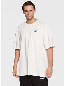 Puma T-Shirt Classics 536236 Biały Oversize