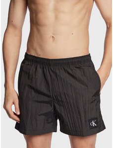 Calvin Klein Swimwear Szorty kąpielowe KM0KM00819 Czarny Regular Fit