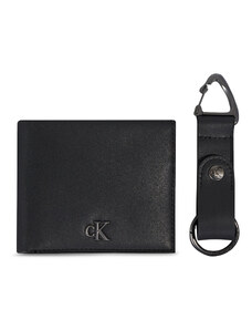 Calvin Klein Jeans Zestaw portfel i brelok Gifting Bifold/Keyfob K50K511201 Czarny